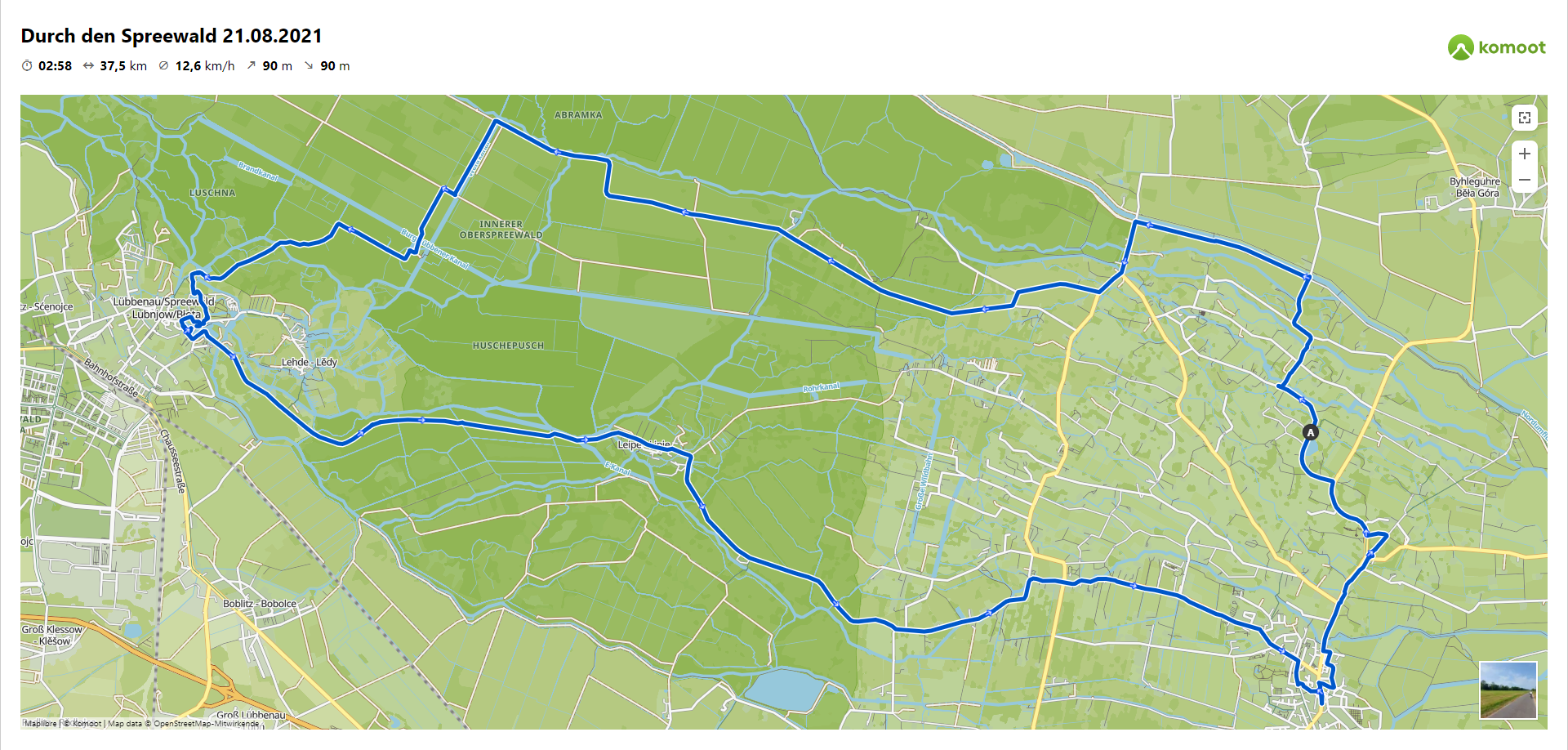 20210821 Fahrradtour Spreewald