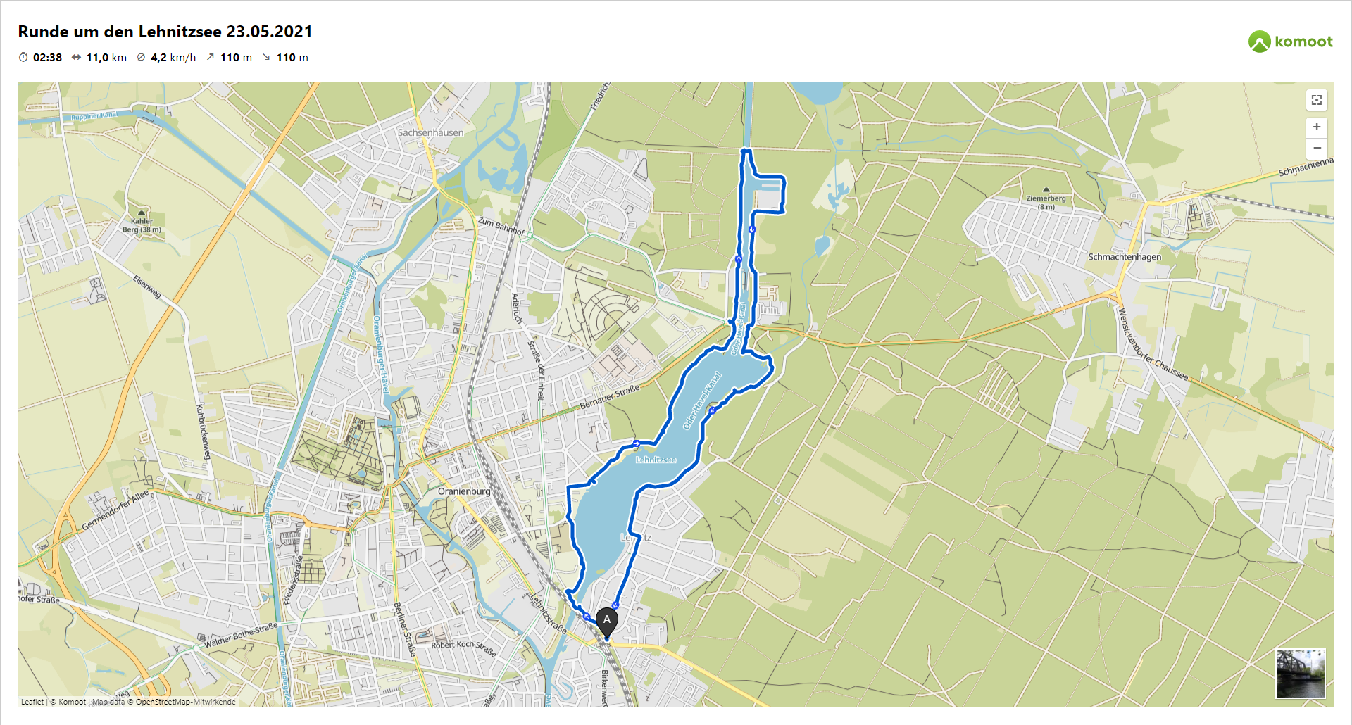 20210523 Wanderung Lehnitzsee