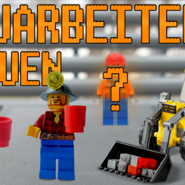 Bauarbeiter bauen