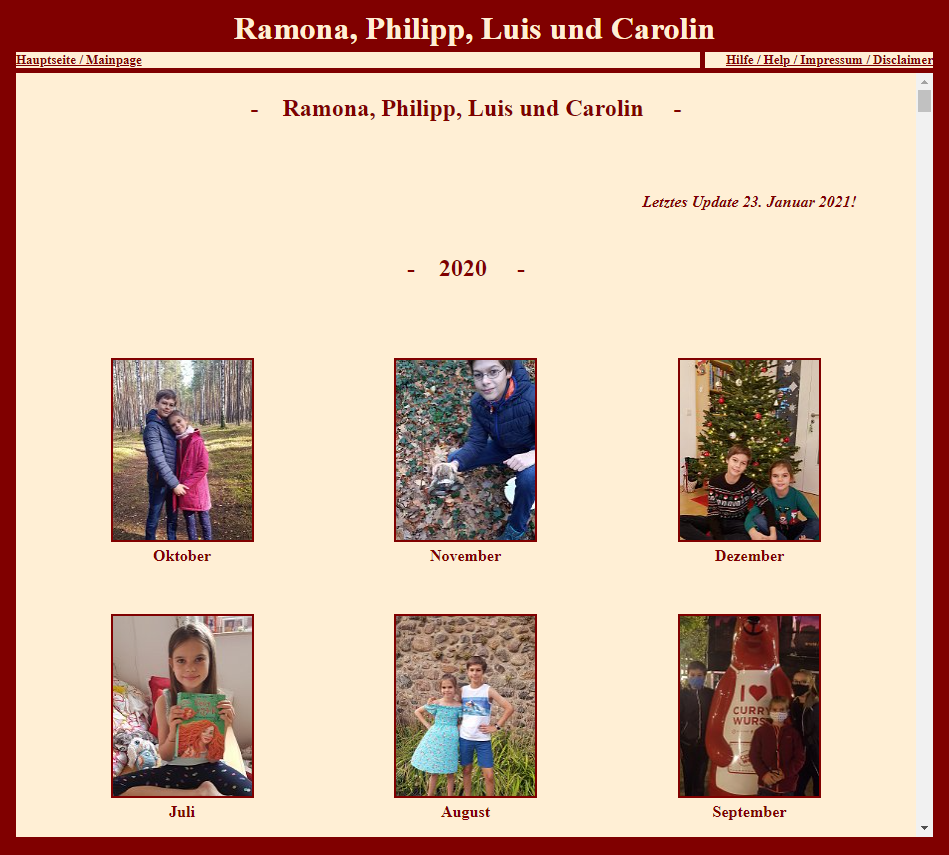 Unsere alten Fotoalben